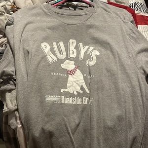 4 Ruby’s roadside grill shirts.